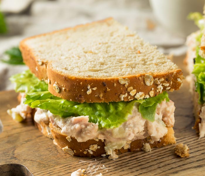 tuna salad sandwich